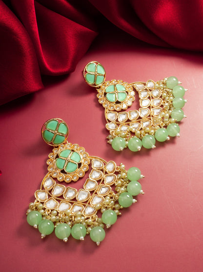 Mudra Kundan Earrings