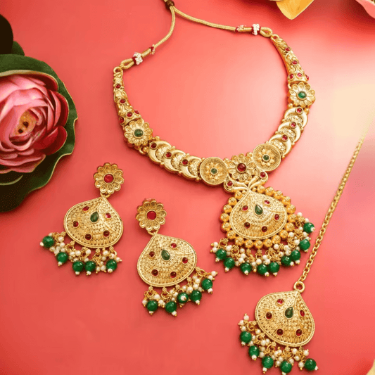 Kalyani Temple Jewellery Set