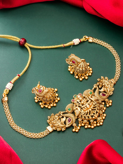 Meenakshi Temple Jewellery Set