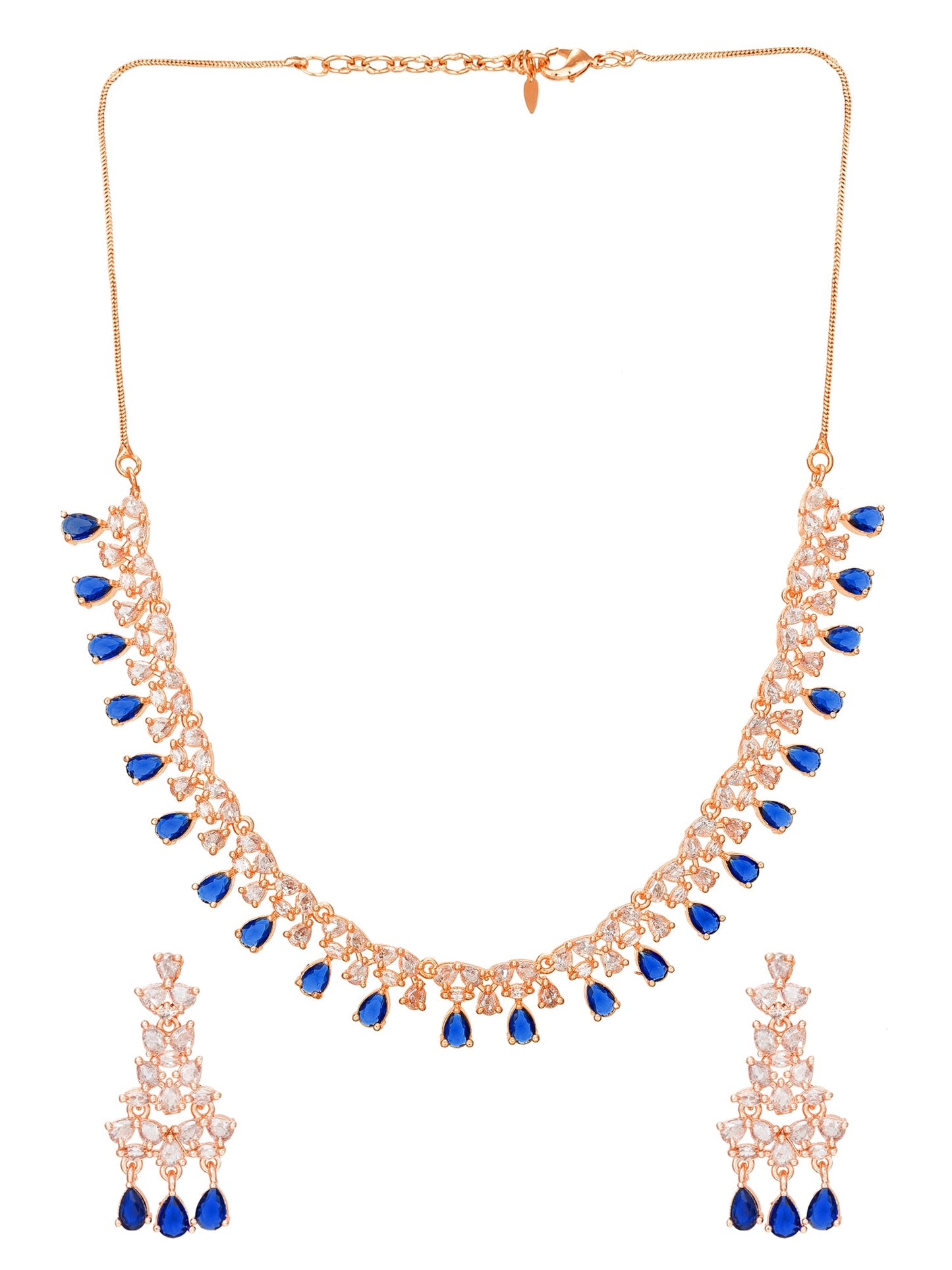 Anisha American Diamond Necklace Set