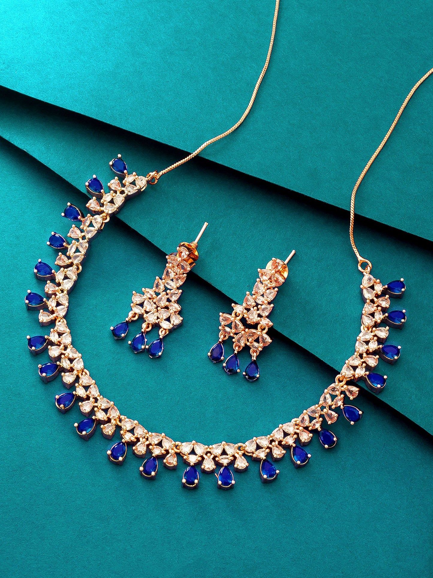 Anisha American Diamond Necklace Set