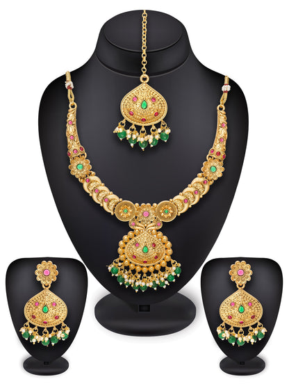 Kalyani Temple Jewellery Set