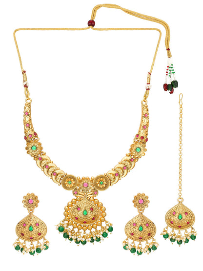 Kalyani Temple Jewellery Set