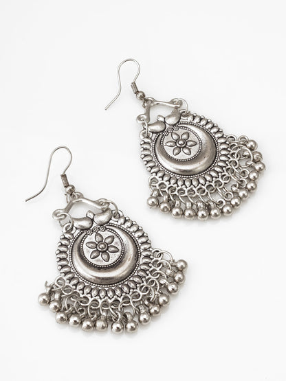 Mohini Oxidized Silver Set