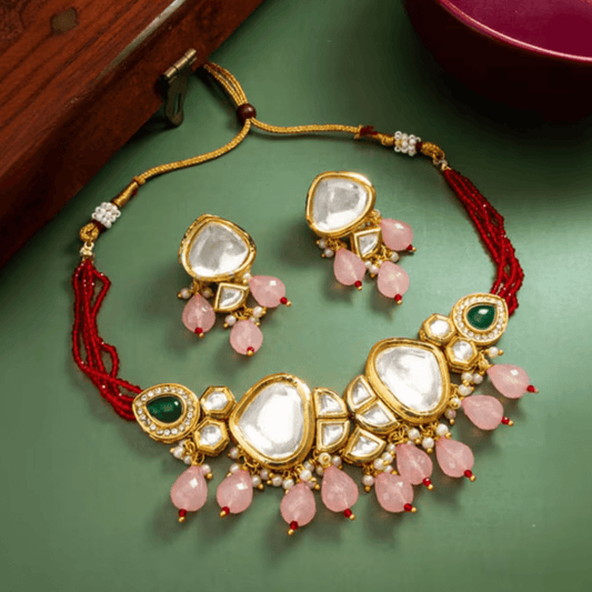 Shobha Kundan Necklace Set